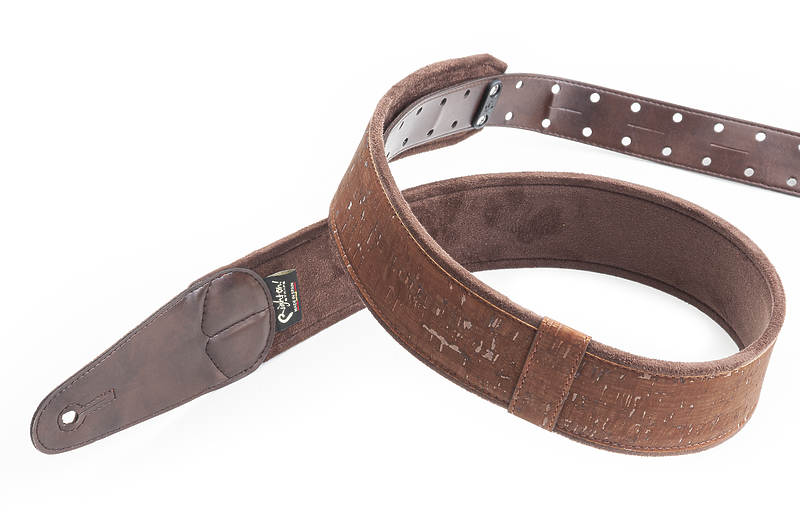Ремень для гитары RightOn Straps Mojo Cork Brown артикул 331651Si-1 фото 3