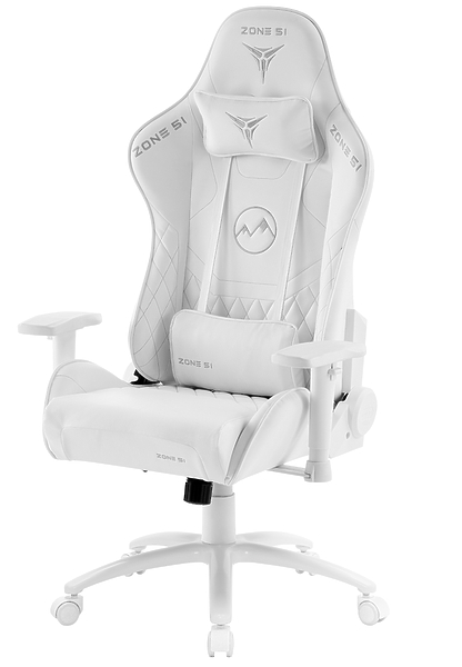 Кресло компьютерное игровое ZONE 51 FROST White артикул 330731Si-1 фото 6