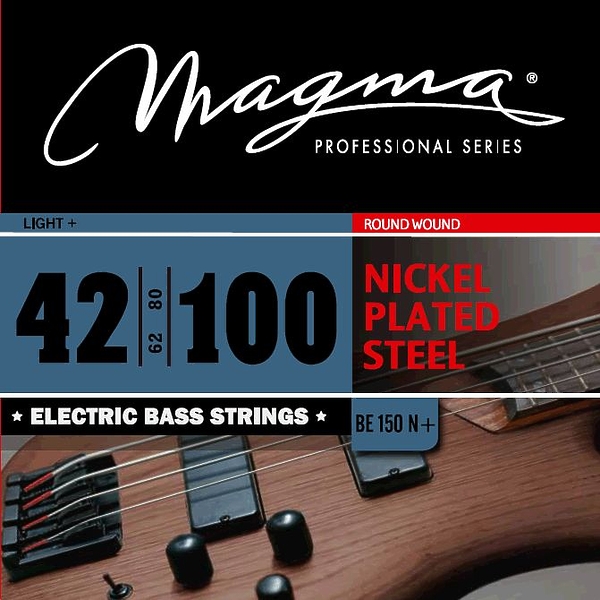 Струны для бас-гитары Magma BE150N+ артикул 334826Si-1