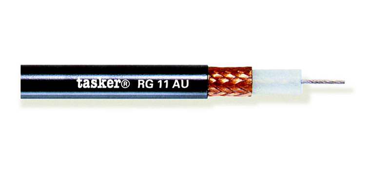Кабель коаксиальный Tasker RG 11 A/U артикул 317332Si-1