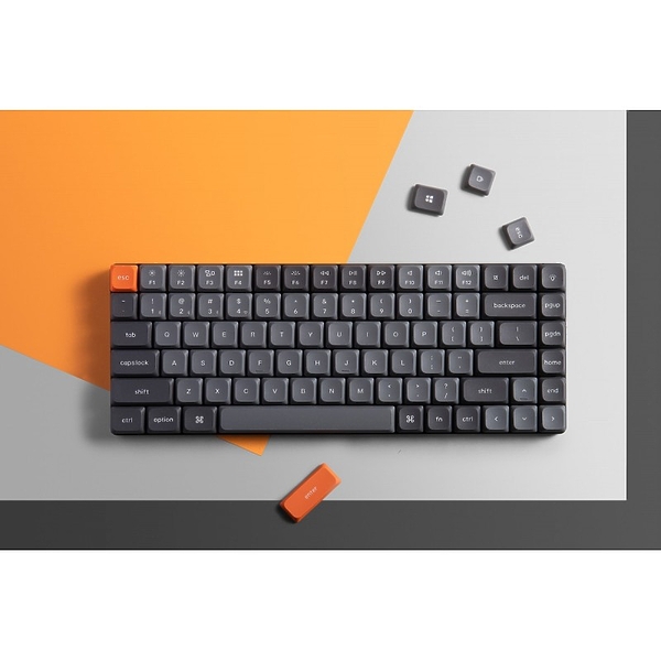 Беспроводная механическая клавиатура Keychron QMK K3 Max, RGB, Gateron Blue Switch артикул 318960Si-1 фото 3