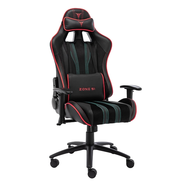 Кресло компьютерное игровое ZONE 51 GRAVITY Black-Red артикул 312621Si-1