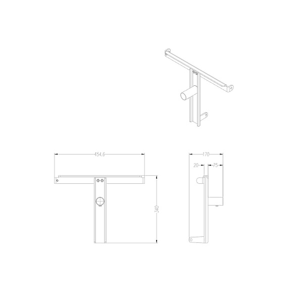 Стойка-переходник (для CASCADE 206A) SVS Audiotechnik CASCADE 206A POLE Adapter артикул 320429Si-1