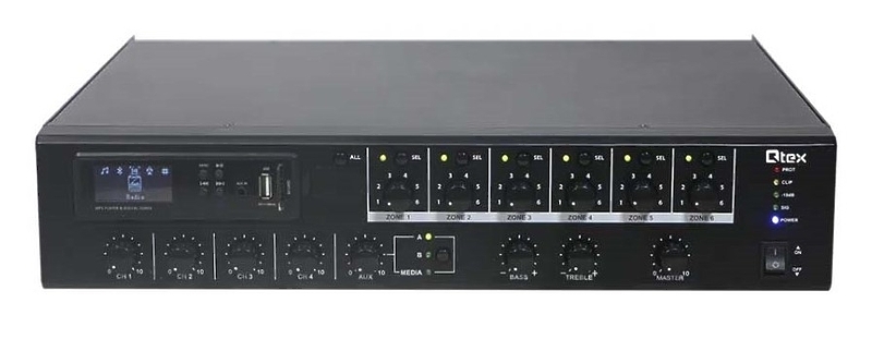 Микшер-усилитель Qtex QAA MPRO480 артикул 319145Si-1