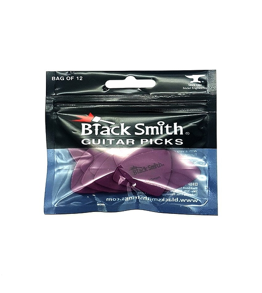 Медиаторы BlackSmith TAP120PE-EH Extra Heavy 1.2mm Purple (12 шт.) артикул 307701Si-1