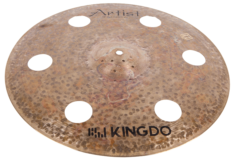 Тарелка крэш KINGDO 16" ARTIST DARK O-ZONE CRASH артикул 320487Si-1
