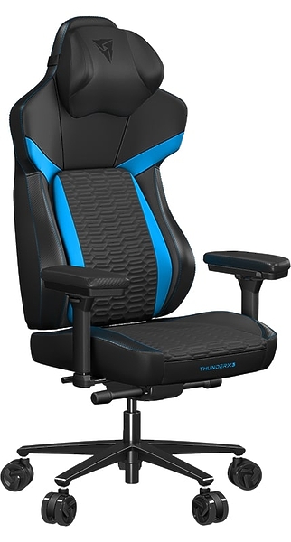 Кресло компьютерное игровое ThunderX3 CORE Racer Blue артикул 321593Si-1 фото 3