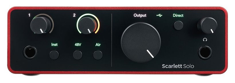Звуковая карта FOCUSRITE Scarlett Solo 4th Gen артикул 307004Si-1 фото 7