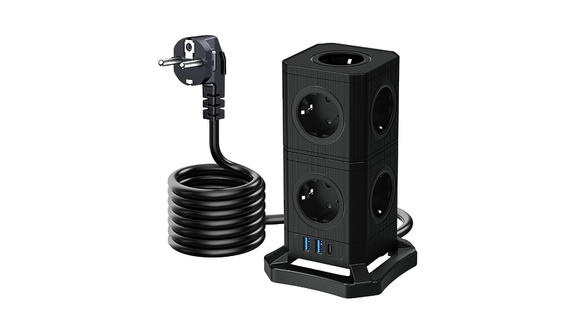 Сетевой фильтр Ritmix RM-292C Black артикул 313318Si-1 фото 4