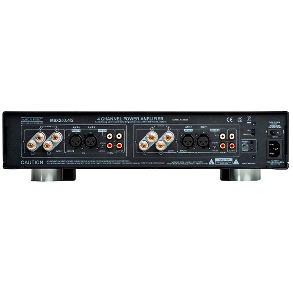 Усилитель мощности Musical Fidelity M6x 250.4/2 silver артикул 319194Si-1 фото 3