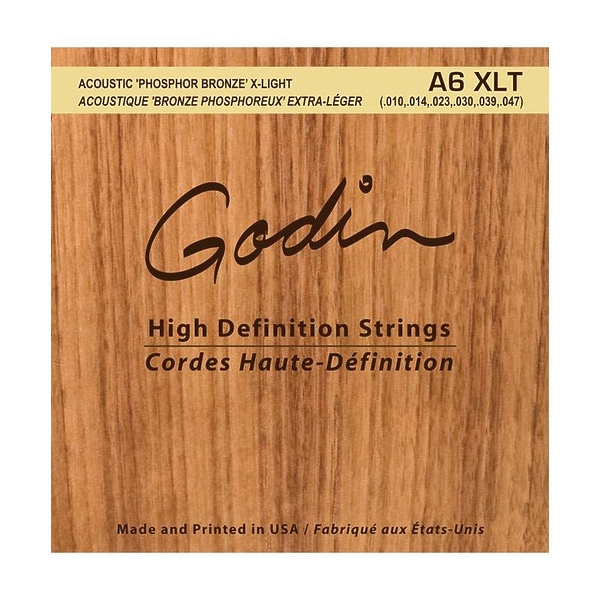 Струны для акустической гитары Godin A6 XLT 008988 артикул 308232Si-1