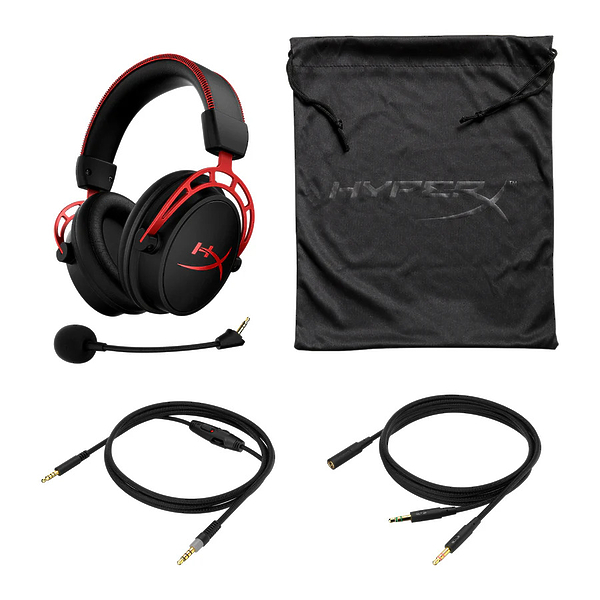 Игровая гарнитура HyperX CLOUD ALPHA RED артикул 324143Si-1 фото 3