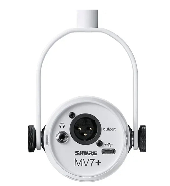 Микрофон Shure MV7+-W артикул 327096Si-1 фото 5