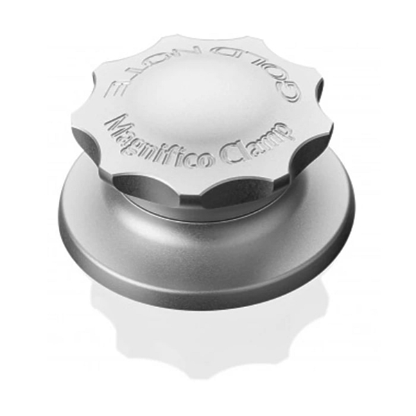 Прижим для пластинок Gold Note Magnifico Record Clamp Silver артикул 333669Si-1 в интернет-магазине «HiFiRussia»