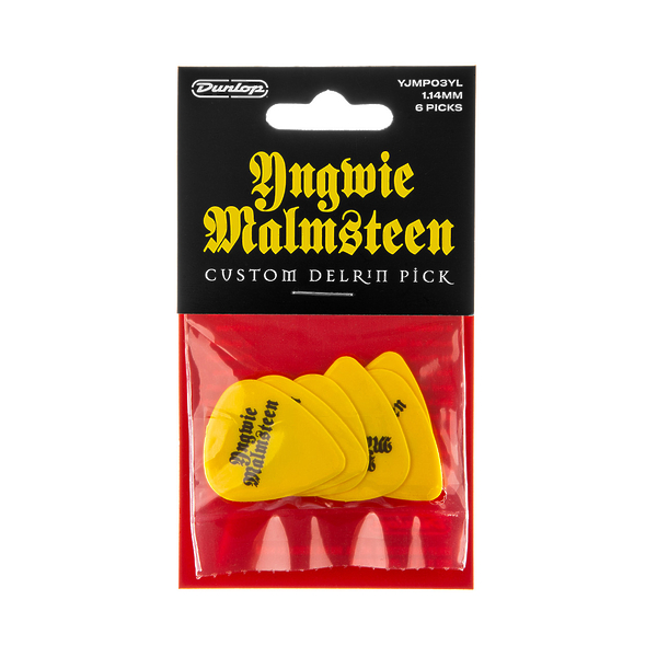Медиаторы Dunlop YJMP03YL Malmsteen Custom Delrin (6 шт) артикул 312888Si-1