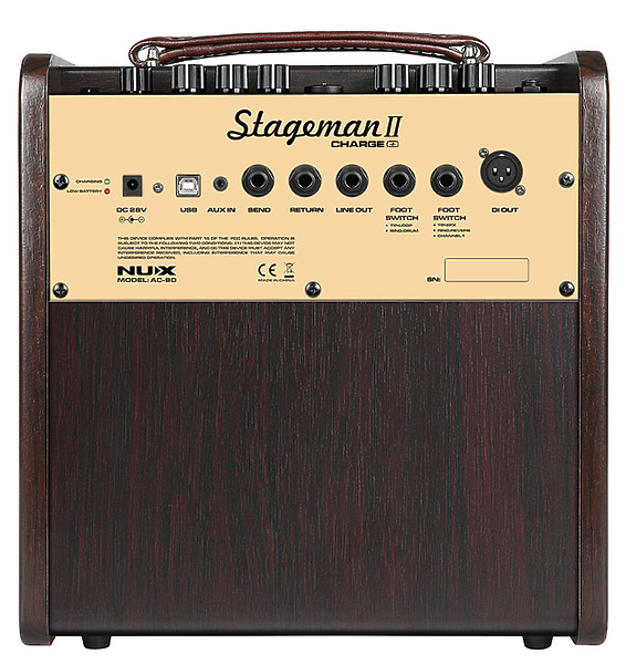 Комбоусилитель Nux AC-80 Stageman II артикул 321048Si-1 фото 3