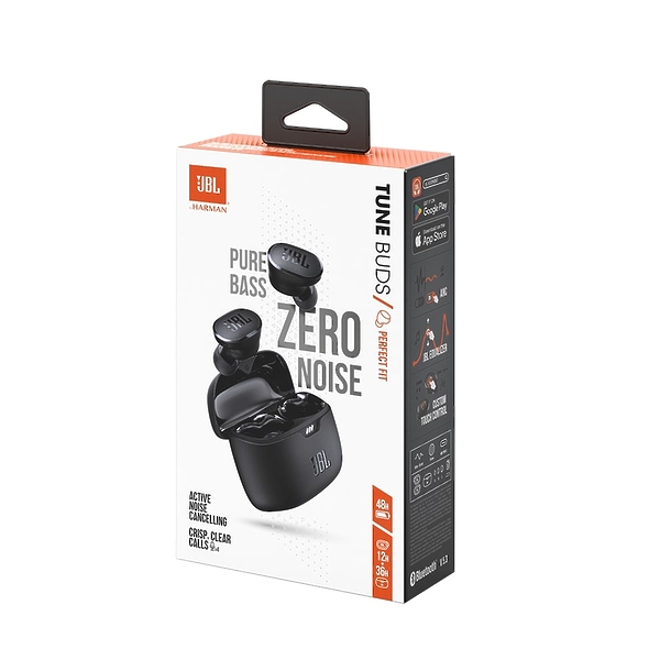 Наушники JBL Tune Buds Black артикул 324832Si-1 фото 9