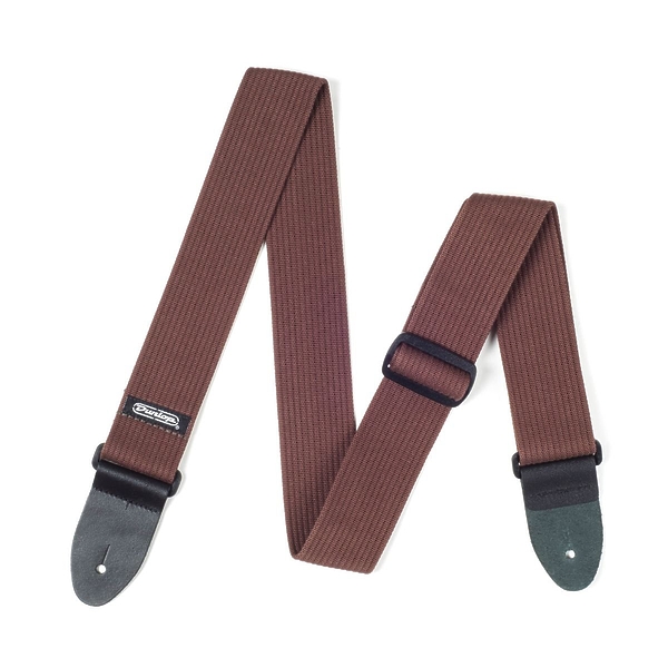 Гитарный ремень Dunlop D2701BR Ribbed Cotton Chocolate артикул 329275Si-1