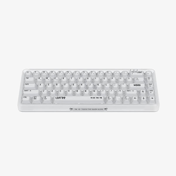 Беспроводная механическая клавиатура LOFREE OE907 1% Moru Transparent артикул 330581Si-1 фото 4