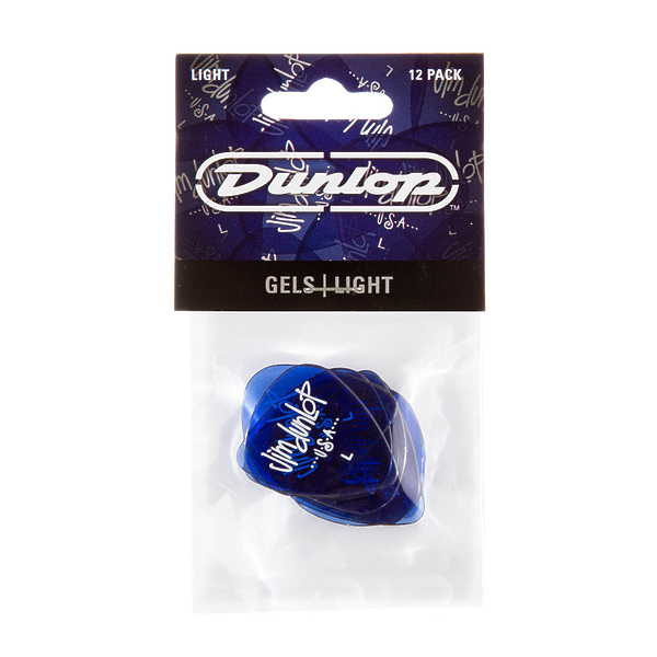 Медиаторы Dunlop 486PLT Gels L Blue (12 шт) артикул 319506Si-1