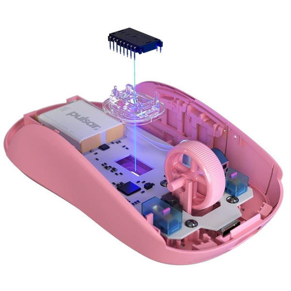 Мышь игровая Pulsar X2 Wireless Pink артикул 307133Si-1 фото 6
