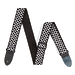 Ремень для гитары Dunlop D3831BK Classic Black/White Check