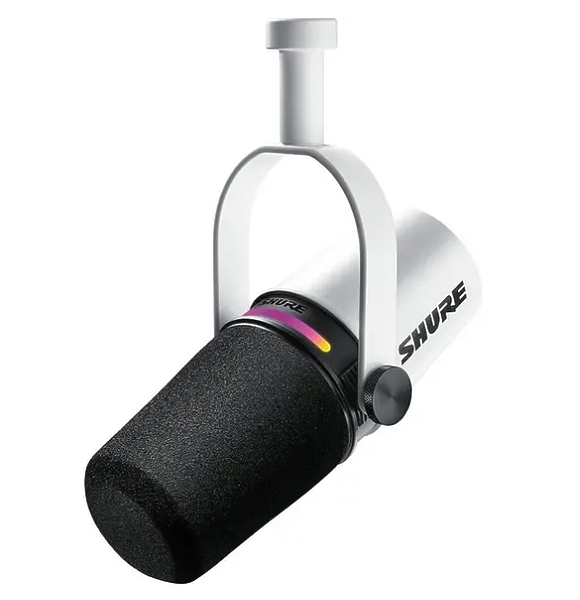 Микрофон Shure MV7+-W артикул 327096Si-1