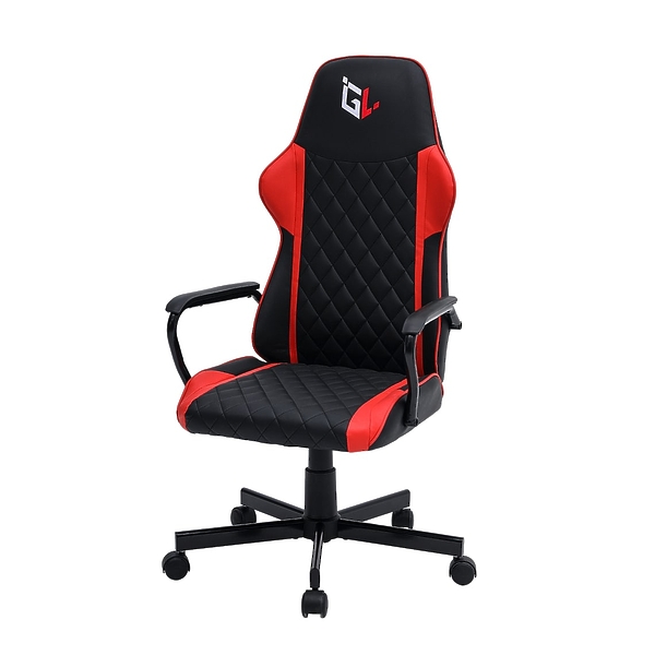 Кресло компьютерное игровое GameLab SPIRIT Red артикул 312590Si-1