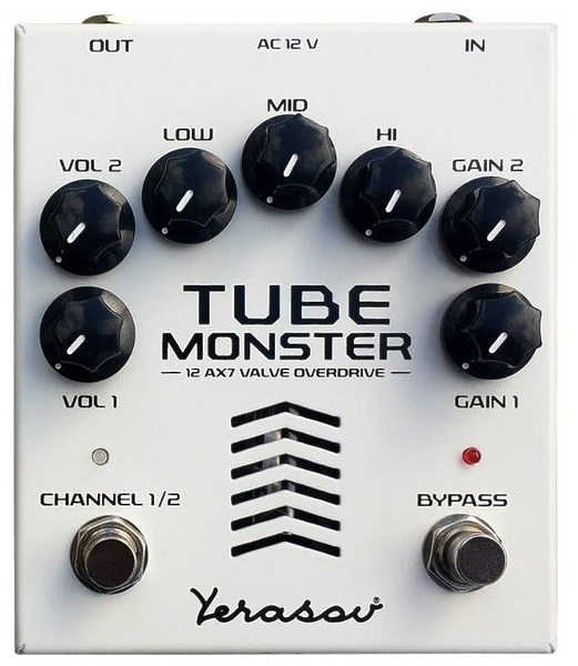 Педаль эффектов YERASOV TM-2 Tube Monster артикул 323992Si-1
