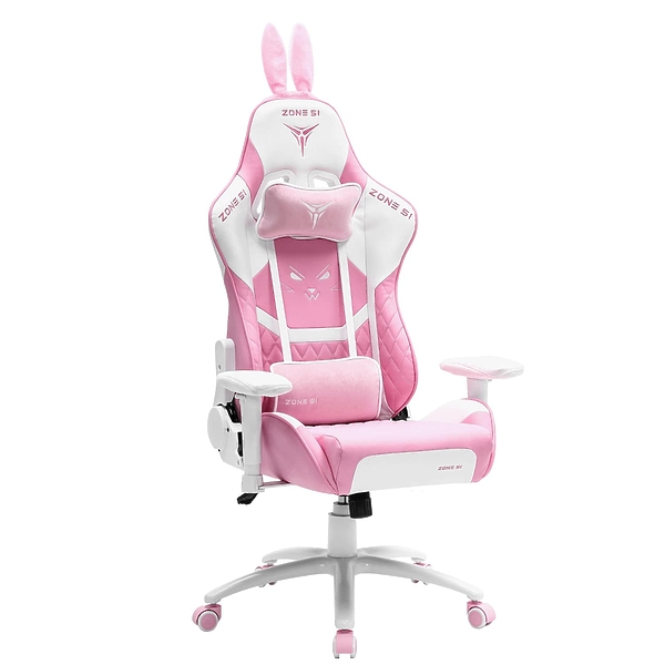 Кресло компьютерное игровое ZONE 51 BUNNY Pink артикул 312612Si-1