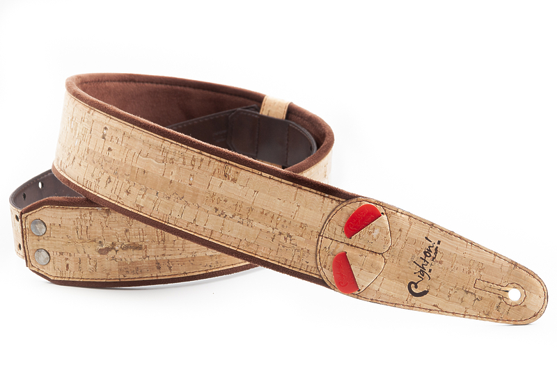 Ремень для гитары RightOn Straps Mojo Cork Beige артикул 331609Si-1