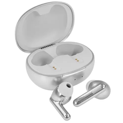 Наушники JBL T280 TWS NC2 Silver артикул 328487Si-1 фото 6