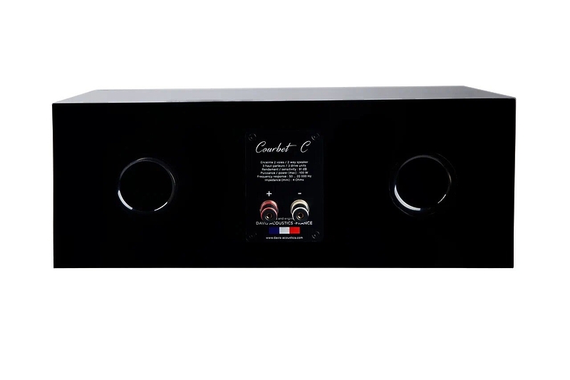 Акустика центрального канала Davis Acoustics Courbet C Black Gloss артикул 336611Si-1 фото 4
