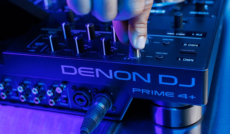 DJ-контроллер Denon Dj Prime 4+ артикул 307322Si-1 фото 9