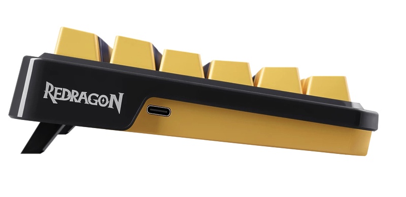 Клавиатура игровая Redragon ELF Black Yellow артикул 336403Si-1 фото 7